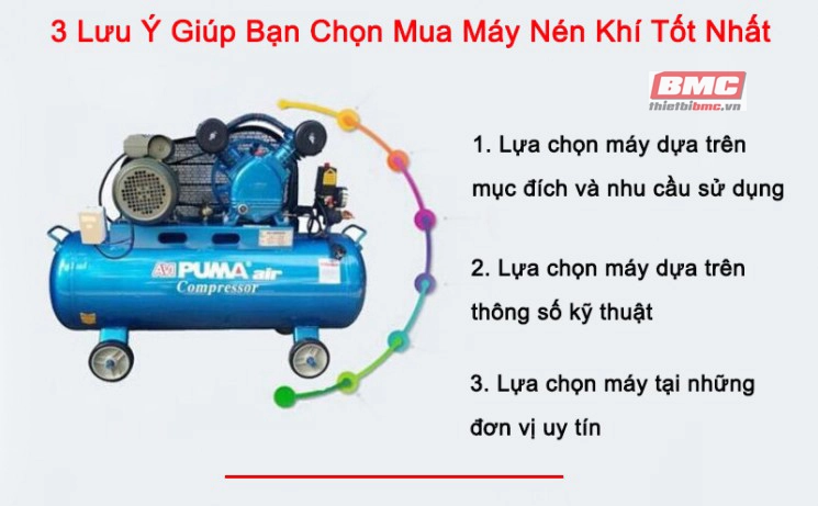 Máy nén khí tìm hiểu nguyên tắc vàng giúp bạn sử dụng máy bền bỉ