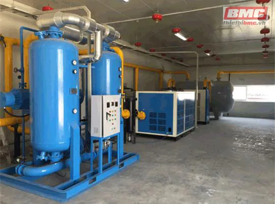 Lợi ích hệ thống đường ống dẫn khí nén vào sản xuất có nhiều dầu nguyên nhân và cách xử lý.