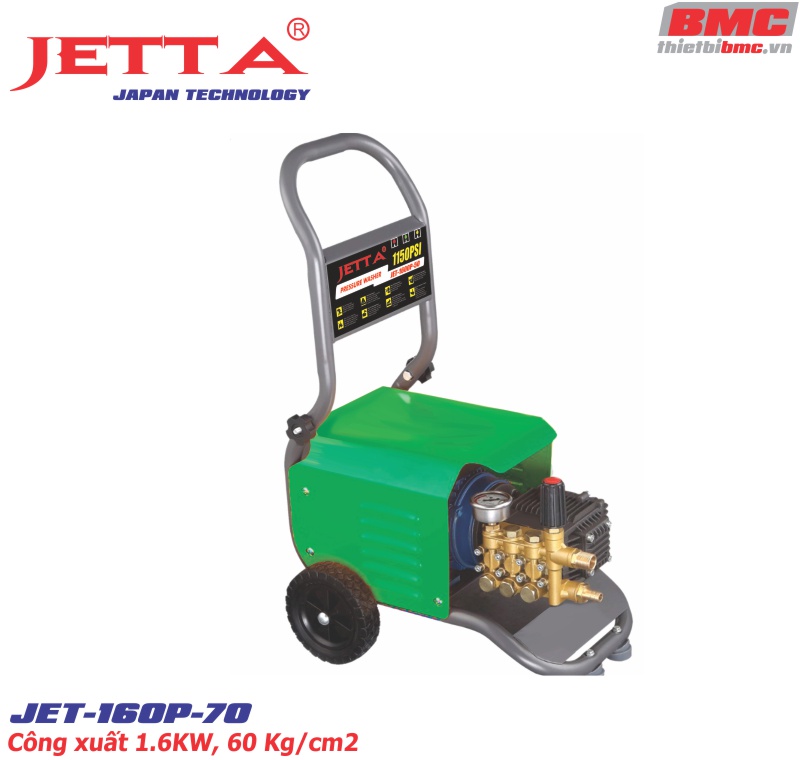 Máy rửa xe Mini JETTA công suất 1.8KW
